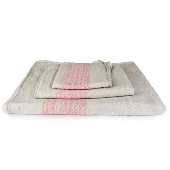 Kontex Organic Cotton Towels From Imabari, Japan Pink
