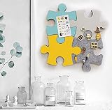 Manco Luella Felt Cork Board Tiles - Hexagon, Square, Circle, Colorful view 2