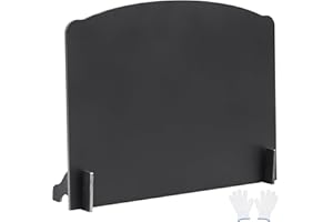 GoCampDirect 26" Iron Fireback with Feet, Fireplace Back Plates, Fireplace Heat Reflector, This Iron Fireplace is to Reflect Heat Back into The Room, Fireplace Wall Protection