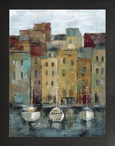 Frame Company Watson Range Old Town PortII by Silvia Vassileva, Frame - A5, Black