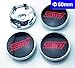 12pcs Sets AM67 STI Front Grille Red + Fender Side Sticker+ Back Sticker + Wheel Hub Caps + Wheel Tire Valve Caps Stem Air Car Emblem Badge For SUBARU LEGACY OUTBACK FORESTER Impreza WRX BRZ