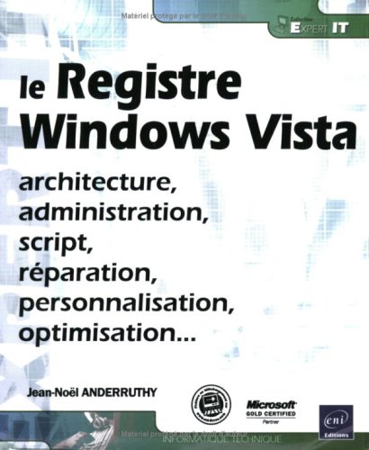 Registre Windows Vista (French Edition) by Jean-NoÃ«l Anderruth