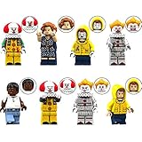 Rose Rock Tiny Action Play Figures Toys from Stephen King's It Movie Mini Building Blocks for Kids Christmas Halloween Pennywise The Clown Set of 8