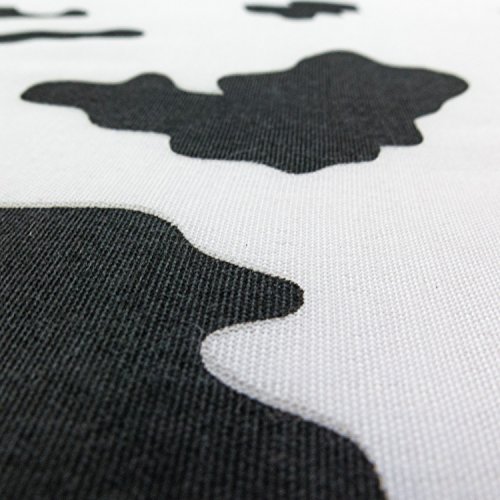 Poly Cotton Cow Print 60 Inch Fabric By the Yard (F.E.)