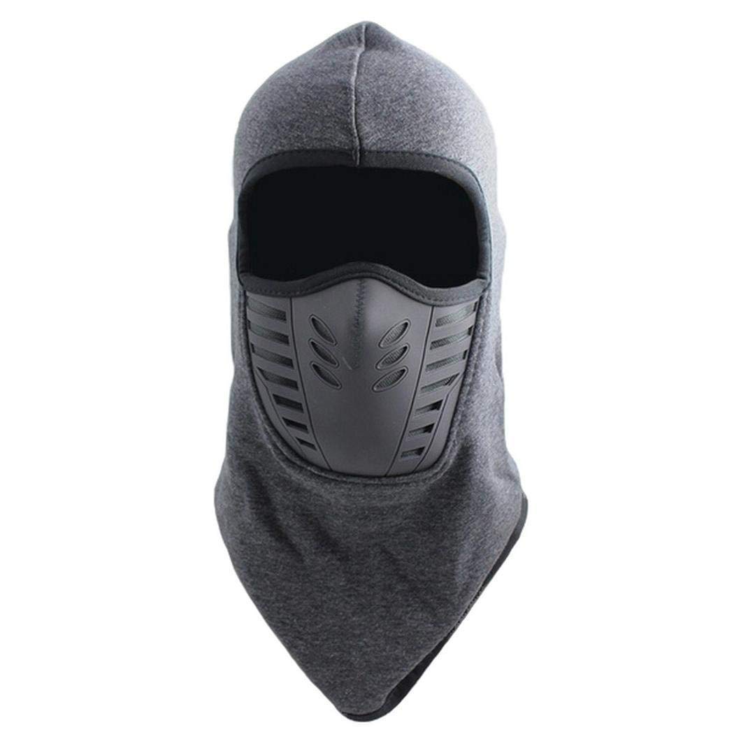 Zippem Unisex Ski Mask Winter Outdoor Sports Patchwork Windproof Warm Face Mask Masks & Shields