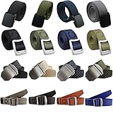 squaregarden Men's Nylon Webbing Mlitary Style Tactical Duty Belt