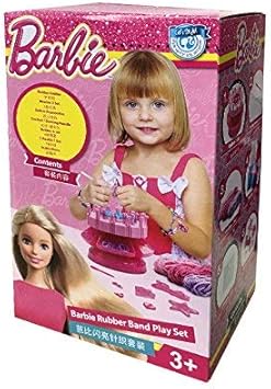 Barbie 2 in1 Rubber Bands Woollen Weaving