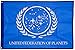 United Federation of Planets Flag, Exclusive Star Trek Merchandise for Indoor/ Outdoor Use, 100% Polyester, 3 x 5 Ft