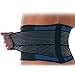 Deluxe Double-Pull Neoprene Lumbar Support Belt - Lower Back Support Brace - Exercise Belt (X-Large)