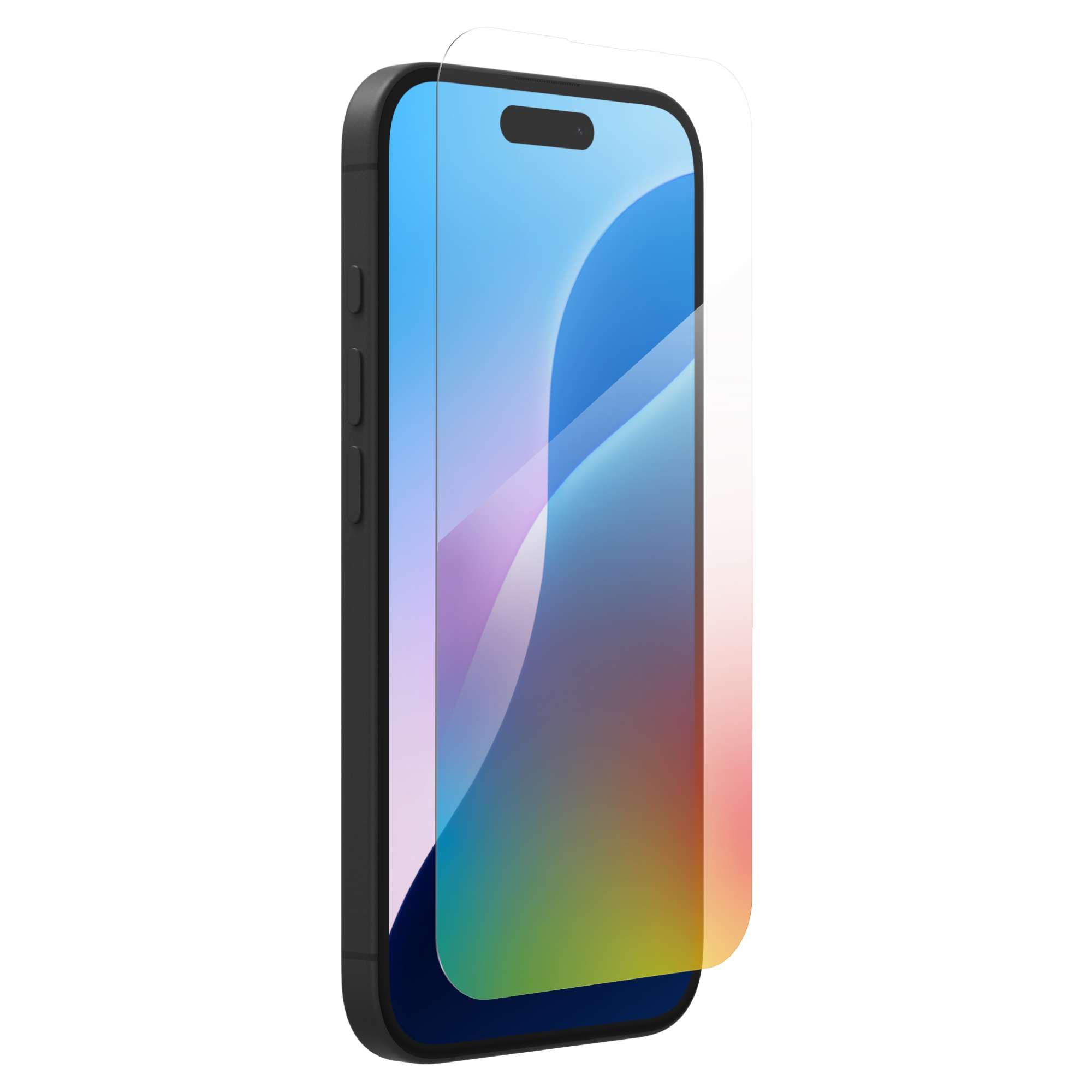 Photo 1 of ZAGG InvisibleShield Glass Elite VisionGuard Screen Protector for Apple iPhone 16 / 15 – Ultimate Shatter, Impact and Scratch Resistance, Blue-Light Protection, Anti-Fingerprint Technology, Easy to Install
