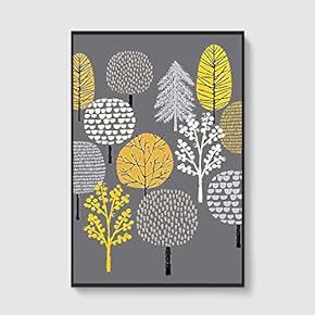 Framed Home Artwork Nordic Style for Living Room Bedroom