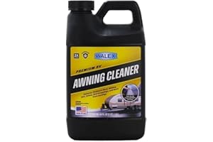 Walex RV Awning Cleaner - Safe for Vinyl & Fabric, Dissolves Tough Stains, Mold, Mildew, Dirt, Bird Droppings & More; Extends Awning Lifespan for RVs, Campers, Trailers & Motorhomes, 64 oz