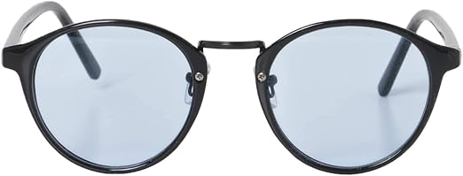 Amazon センスオブプレイス サングラス ボストンサングラスb メンズ 15 1wn102 Blu Blk One サングラス 通販