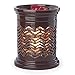 Candle Warmers Etc. Precision Cut Illumination Fragrance Warmer, Chevron