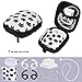 AIRSPO Airpods Case 7 in 1 Airpods Accessories Set Compatible with Airpods 1 & 2 Protective Silicone Cover Floral Print Cute Case (Cat)