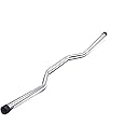 HTTMT- Universal 1" Tracker Bars Handlebars Dimpled - [Chrome] Compatible with H-D Bikes/Bobber/Choppers/Custom Motorcycle