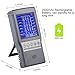 Air Quality Monitor Indoor, Yvelines Test CO2/Formaldehyde/TVOC/PM2.5/PM10, Multifunctional Air Quality Tester for Home Office Indoor (Grey)