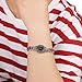TAWURS Women Quartz Silver Retro Wrist Bracelet Watch,Vintage Bangle Wrist Watches with Crystal, Fashion Dress Bracelet Watches for Women Ladies (Silver 1)
