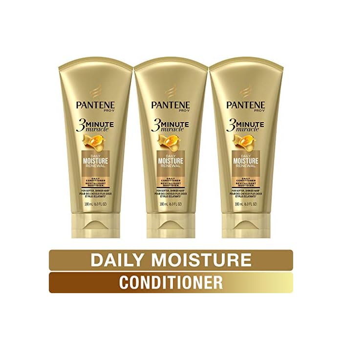 Pantene Conditioner, Pro-V Daily Moisture Renewal for Dry Hair, 24 Fl Oz, Twin Pack