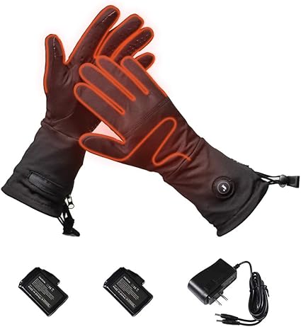 thin heated gloves