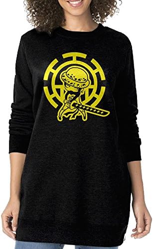 Women Trafalgar D. Water Law Anime One Piece Trafalgar Classic Long Hoodie Sweatshirt
