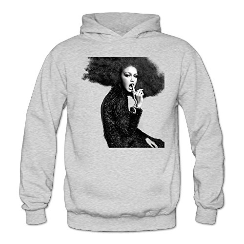 DETO Women's Gigi Hadid Hoodies Ash Size XL