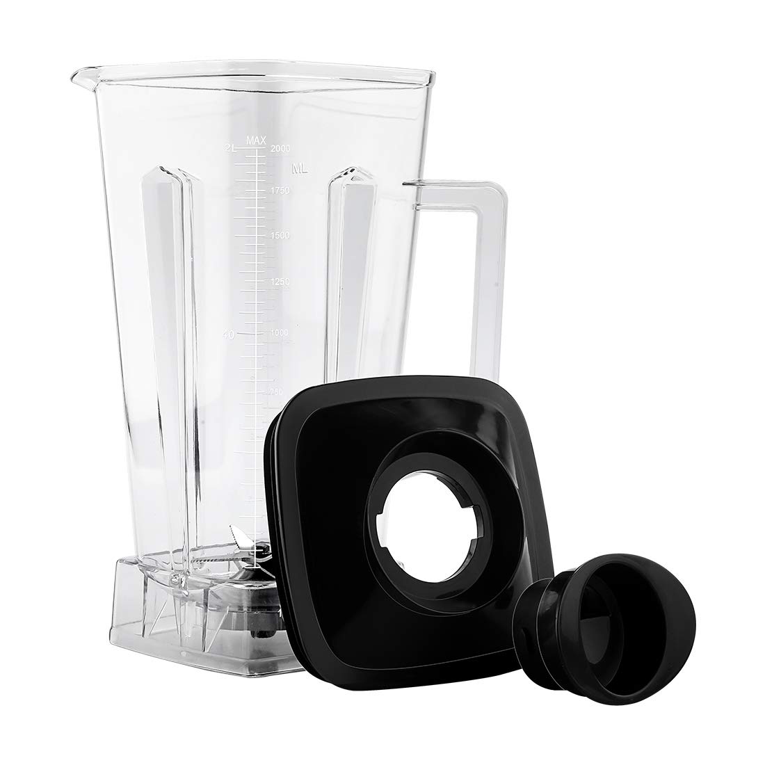 64OZ Container suitable for vitamix blender,smoothie blender cup Compatible with Vitamix 5200,with Blade and Lid