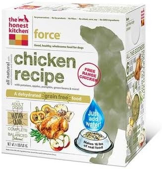 Honest Kitchen Dehydrated Raw Dog Food Force-2LB-
