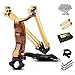 MoreFarther Hunting Slingshot Set, Wrist Sling Rocket Y Shot Slingshot with 200 Ammos