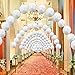 (100 Pack)12 Inch Thicken Latex Balloons -white Balloons, Creative Balloons for Party Supplies and Decorations, Birthday Balloon Arch Supplies Events Christmas Party. Loritada