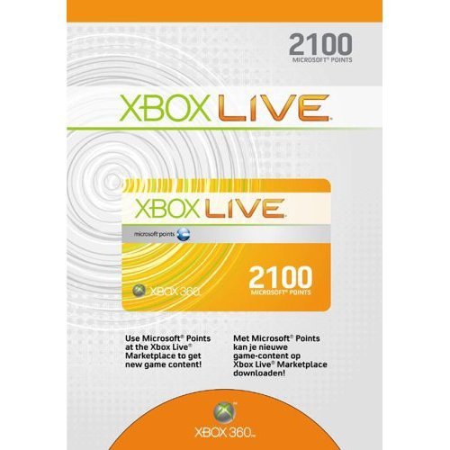 Xbox LIVE 2100 Points Card (Xbox 360)