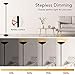 Floor Lamp - Torchiere Floor Lamp, 24W Dimmable Floor Lamp, 2160 Lumens, 3000K Warm White, Energy-saving, Metal Material, LED Floor lamp for Living Room, Standing Lamps for Bedrooms, Reading & Office