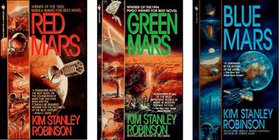 [MARS TRILOGY] RED MARS, GREEN MARS [and] BLUE MARS.