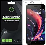 [6-Pack] Dmax Armor HTC Desire 10 Pro Screen Protector, Anti-Bubble High Definition Clear Shield - Lifetime Replacements Warranty- Retail Packaging
