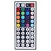 XKTTSUEERCRR New 44 Key IR Remote Controller With Double 4-pin Connectors For 3528 & 5050 RGB LED Light Strip