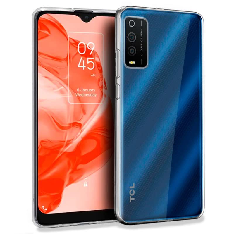 Cool Silicone Case for TCL 205 (Transparent)