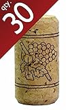 #9 Straight Corks 15/16" x 1 3/4" Bag of 30