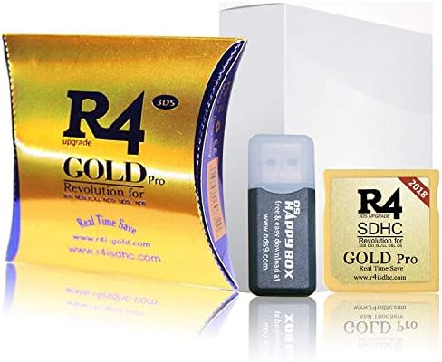 2018 Gold SDHC & USB KIT 3DS /3DS XL /2DS, DSL/DSi / LL/XL