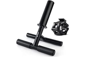 FEECCO FITNESS FEECCO Tib Bar, Tibialis Trainer for 1" and 2" Weights, Fits All Shoe Sizes