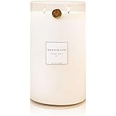 Big Ass Candle | 300oz, Up to 1000 Hours | Gardenia Tuberose | Gardenia, Lemon, Jasmine | Natural Coconut-Soy Wax | As Seen On Shark Tank | by Big Ass Luxuries