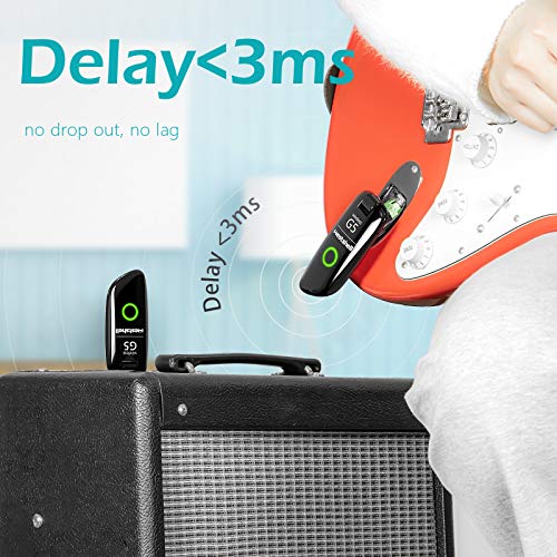 Westshell Upgrade Wireless Guitar Transmitter Receiver Digital Wireless