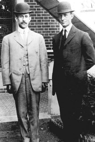 Photographs - New 5x7 Photo: Orville & Wilbur Wright, Aviation Flight Pioneers