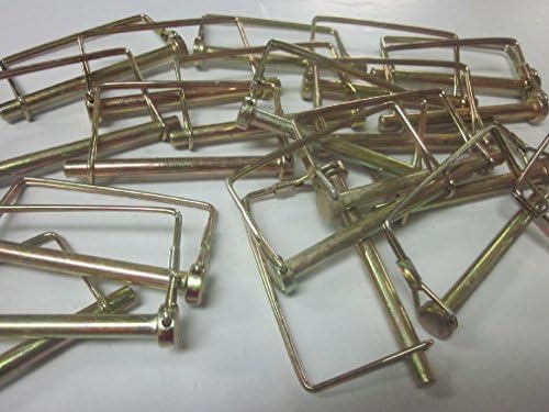 20 Square 5/16" X 4" Canopy Pto Pins Camper Awning Trailer Hitch Hook Pin