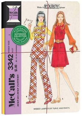 Abrexin Vintage Mccall's Patterns Notebook Collection