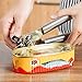 KOLPCTT Portable Can/Bottle Opener Manual Kitchen Tool, Professional Ergonomic Heavy Duty Safety, Stainless Steel Multifunctional