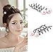 TOPWEL 6PCS Pearl Spiral Hair Pin Clip (Small-1.4cm)