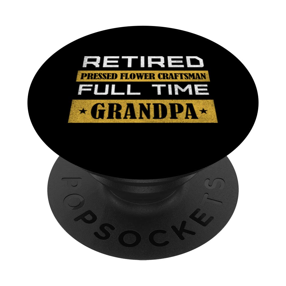 Retired Pressed flower craftsman PopSockets Swappable PopGrip