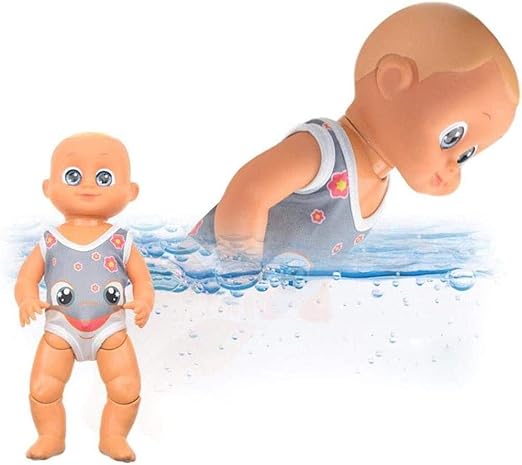swimming doll baby