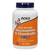 NOW Glucosamine & Chondroitin Extra Strength,120 Tablets