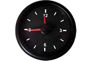 Prosport 2-1/16" Electrical 12 Volt Analog Clock Gauge 52mm | Prosport Performance